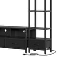 thumbnail image 7 of ModFusion 60” Black TV Stand with Storage Drawers & Adjustable Side Shelves, Fits TVs up to 65”, 7 of 7
