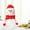 D, variant on Qonioi Santa Claus Snowman Christmas Candy Jar, Festive Christmas Candy Jar Decoration, Holiday Candy Container for Christmas Home Party Boutique