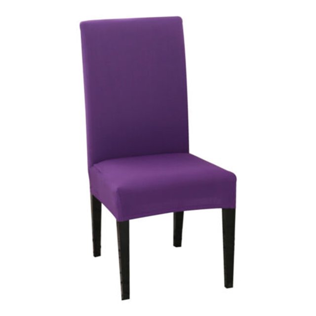 CAROOTU Stretch Chair Cover Universal Solid Color Washable Durable Removable Simple Suit