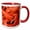 Red/White, variant on 3drose, Massachusetts, Marthas Vineyard. Traditional New England Lobster Bake., 11oz Two-tone Red Mug
