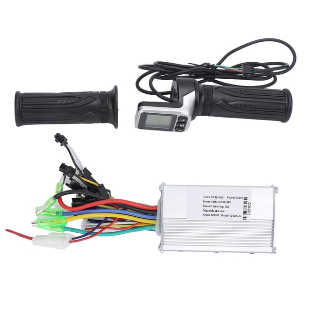Controller And Handlebar Set, Aluminum Alloy Brushless Motor Controller For Electric Scooter For Electric Bicycle Modification Accessories
