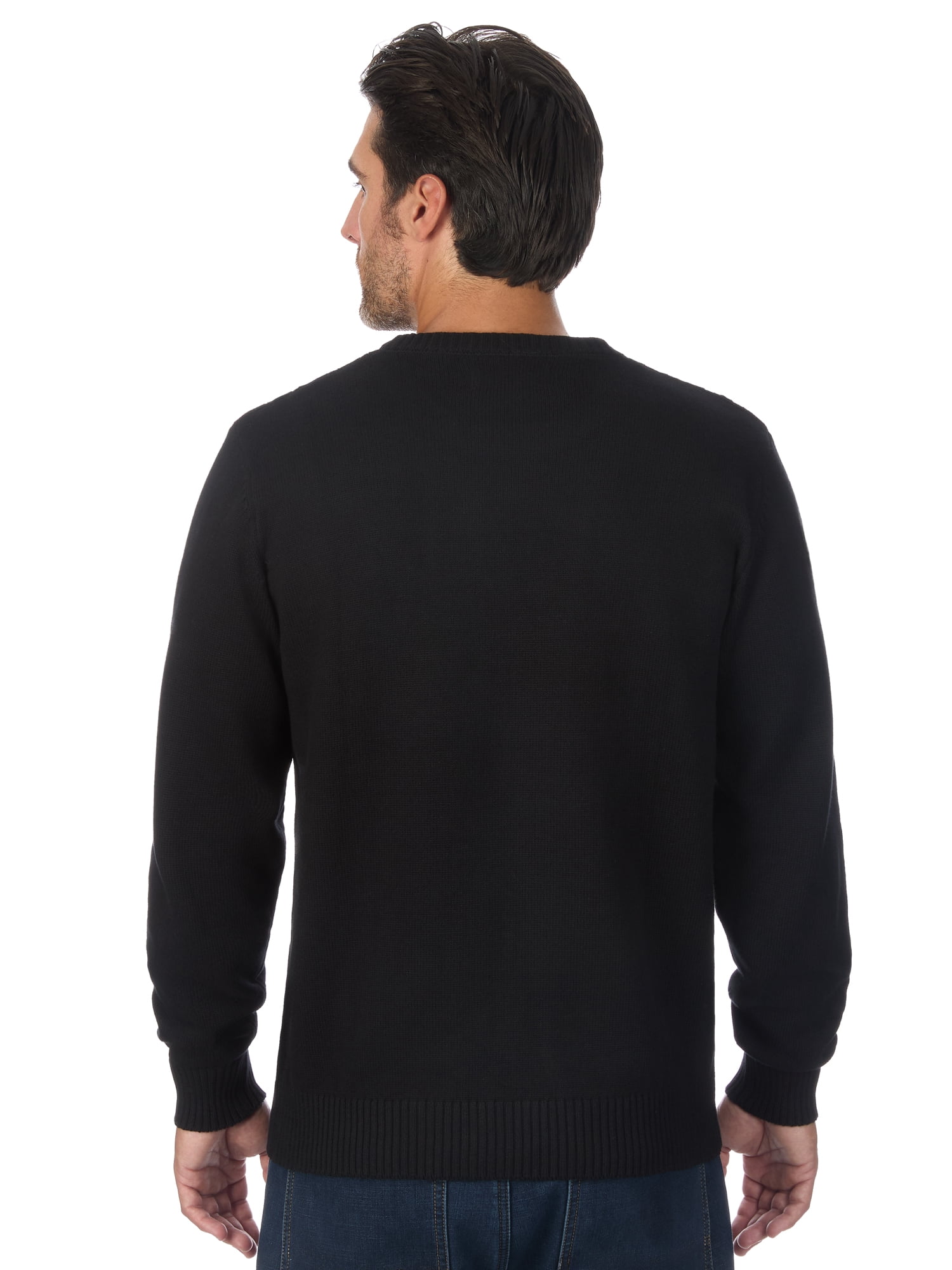 U.S. Polo Assn. Men's Crew Neck Cable Sweater