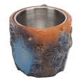 thumbnail image 1 of Taza de Café de Cristal Mineral, 320 ml de resina Elegante Taza de Diseño de Cristal de Acero inoxidable con ergonímico para la deicina de cocina de la cocina en Casa., 1 of 7