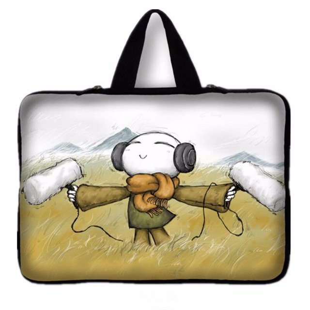 Funda impermeable para portátil, cubierta con asa, 7, 9,7, 10, 12, 11,6, 13, 13,3, 14, 14,4, 15, 15,4, 17, 15,6 pulgadas, # W Fivean unisex