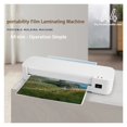 thumbnail image 5 of Desktop Laminator Machine Set A4 Size Hot Lamination 2 Roller System 8 Inches Max Width For Home Office School, 5 of 5