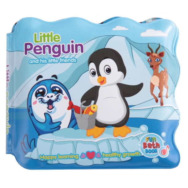 Libro del baño, libro plástico del baño del bebé juguetes del agua del baño del bebé libro de la fiesta de bienvenida al bebé innovación moderna
