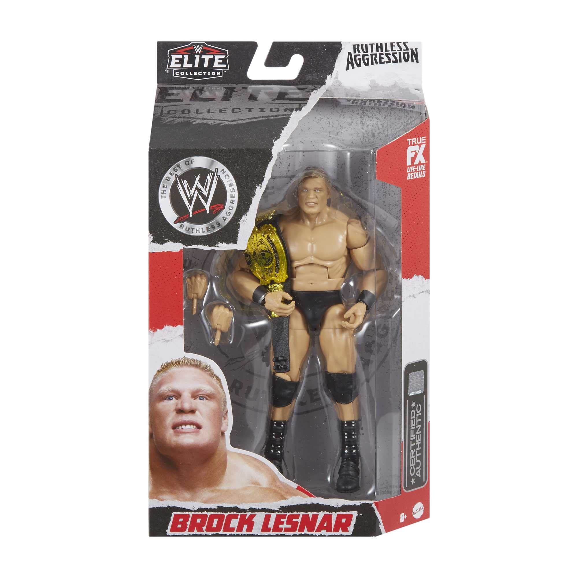 WWE Brock Lesnar Best of Ruthless Aggression Elite Collection Action Figure with Accessory Walmart Exclusive