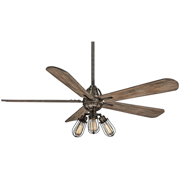 Minka Aire Fans - Alva - Ceiling Fan with Light Kit in Transitional Style - 20.5