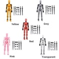 thumbnail image 2 of Multi Joint Movable Model 3D Printed Mechanical Robot Figures For Kids Gift,100% New--siniker, 2 of 4