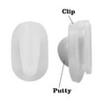 thumbnail image 3 of StikkiWorks Stikki Clips with Mounting Putty, 20 Per Pack, 6 Packs, 3 of 5