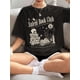 thumbnail image 1 of Halloween T-Shirt - Salem Book Club Women'S Fashion T-Shirt Featuring Witch Props and Black Cat Patterns, A Stylish Summer Top for Everyday Casual Wear for Halloween, 1 of 6