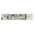 thumbnail image 2 of MKHERT Watercolour Painting of White Tiger Table Runner for Wedding Party Banquet Decoration 14x72 inch, 2 of 3