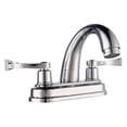 thumbnail image 1 of Llave Mezcladora Baño Lavabo Alfa  Cuerpo De Latón Cromado Rehilete Corto, 1 of 2