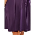 thumbnail image 4 of Gvmfive Womens Plus Size Summer Dress Elegant Short Sleeve V Neck Short Party Dress, 4 of 4