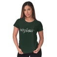 thumbnail image 5 of Merry Christmas Festive Holiday Women's T Shirt Ladies Tee Brisco Brands 3X, 5 of 6