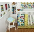 thumbnail image 3 of Sumersault 10 Piece Crib Bedding Set, Zoo Squares, 3 of 7
