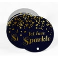 thumbnail image 2 of Inkdotpot Gold Foil Paper Hang Tags Let Love Sparkle Wedding Favor Tags 100 Pieces, 2 of 6