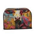 thumbnail image 2 of Fotbe Yellow Daisy Cow for Two Slice Toaster Cover, Fingerprint Protector, Super Soft Appliance Cover And Dust Cover,Bread Dust Cover & Fingerprint Protection, 2 of 7