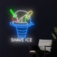 thumbnail image 2 of Handmadetneonsign Shave Ice Neon Sign, Hawaiian Shave Ice Wall Art Decor, Hawaiian Food Wall Decor, 2 of 5