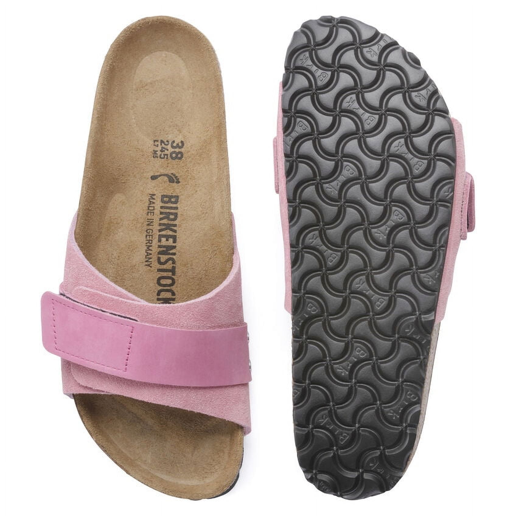 BIRKENSTOCK Oita - Slim and Feminine Comfort with Suede and Nubuck Leather, Individually Adjustable Fastener, and Cork-Latex Footbed - Multiple Sizes & Colors