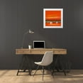 thumbnail image 3 of Flanet, Frederic 26x26 White Modern Wood Framed Museum Art Print Titled - Crepuscule I, 3 of 4