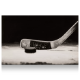 thumbnail image 1 of Bouclair Black Hockey Printed Canvas, 1 of 7