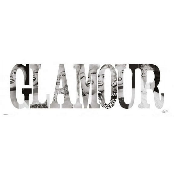 Marilyn Monroe - Glamour Laminated Poster (36 x 12)