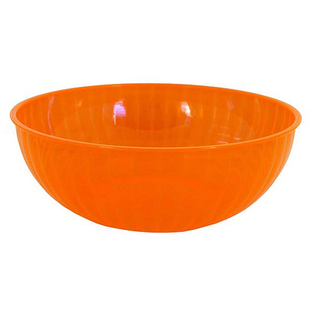 1 Party Essentials 192 Oz. Serving Bowls Neon Orange