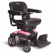 New GO CHAIR Pride Mobility Travel Electric Powerchair + 18AH batteries upgrade (Rose Quartz)