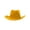Gold, variant on Glitter Sequin Trim Cowboy Hat - Light Pink