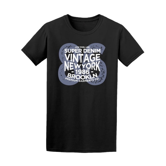 Super Denim Vintage New York 86 Tee Men's -Image by Shutterstock