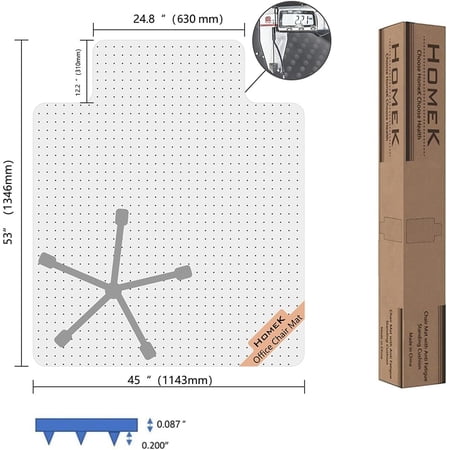 large chair mat for carpet product