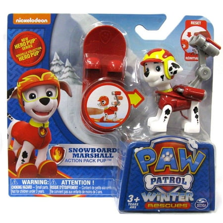 paw patrol action pack marshall