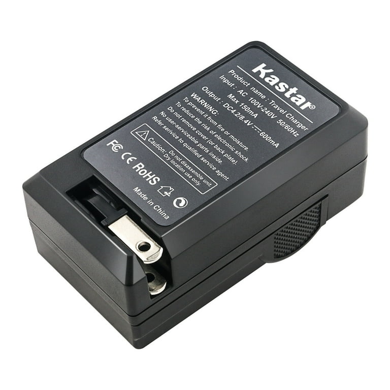 Kastar 2-Pack Battery and AC Wall Charger for Nikon Coolpix S7c