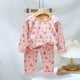 thumbnail image 3 of Pijamas para niños, ropa de dormir de Navidad para niños y niñas, conjunto de algodón, ropa de dormir de otoño e invierno, ropa de hogar para niños, conjunto de pijamas de dos piezas, 3 of 4