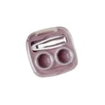 thumbnail image 2 of Staron Contacts Lens Case, Portable Travel Contact Lens Storage Box, Compact Contact Lens Holder for Daily Use Gym Outdoor, Purple, 2 of 6