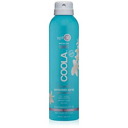 sunscreen coola spray organic spf ounce unscented lux suncare eco sport fl