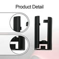 thumbnail image 6 of Dickly Seat Slide Rail Cover Replacement Seat Trim Cover for x6 G06 2020-2021 Black Rear L, 6 of 9