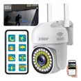 thumbnail image 1 of Cámara De Seguridad Wifi Exterior Con Led Alarma 2mp 1080P Ayla link Color Blanco, 1 of 8