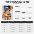 thumbnail image 5 of Sikiie Sunset Dancing Dolphin A Print Workout Shorts Women Scrunch Butt Gym Shorts Seamless High Waist Tummy Control Yoga Biker Athletic Shorts, 5 of 5