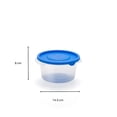 thumbnail image 4 of Herméticos Cubasa Plástico Refripractic Redondo Mediano Tapa Azul, 4 of 4