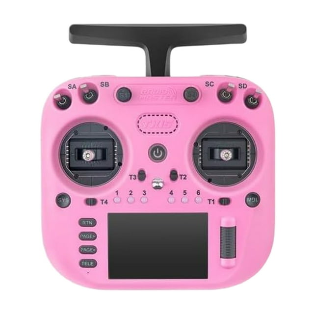 HUASHENG TX15 V5.0 16CH ELRS RC Transmitter 3.5" Touchscreen Hall Gimbals LR1121 Mic OpenTX/EdgeTX For FPV 2