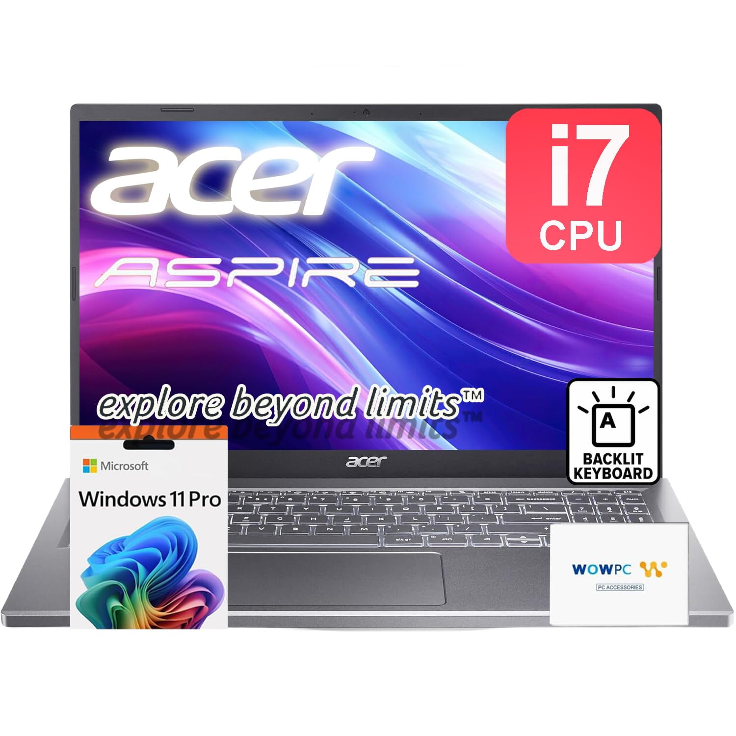 Acer Swift Go 16” Laptop – Intel Core 9-185H – 1200p – Win 11