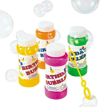 Birthday Bubbles - Party Favors - 12 Pieces