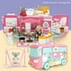 thumbnail image 4 of Diario de koala, casa de muñecas de juguete, mini muebles, adornos, juguete DIY, caravana, hospital, escuela, escena, 4 of 5