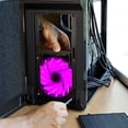 thumbnail image 6 of Fnochy 120mm CPU Cooling Fan PC Case Fan Quiet Hydraulic Bearing 25dB PWM Intelligent Temp Control 45CFM RGB Lighting Low-Noise Computer Radiator Fan, 6 of 6