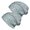 Alien and Rocket Pale Blue Pattern, variant on Alien Body Bright Green Pattern 2 Pack Slouchy Beanie Hat, Warm Winter Skull Cap with Stretchy Fabric & Soft Texture, Heat Retaining Gifts for Birthday Christmas Thanksgiving