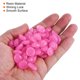 thumbnail image 5 of 900uds Resplandecientes Rocas 13-17mm Guijarros Resplandecientes Decoración Rocas Brillantes Decorativas Transparente Rosa para Jardín, Maceta Plantas, Acuario, 5 of 8