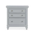 thumbnail image 2 of Magnussen Home Charleston Harbor Gray Grey Drawer Nightstand, 2 of 13
