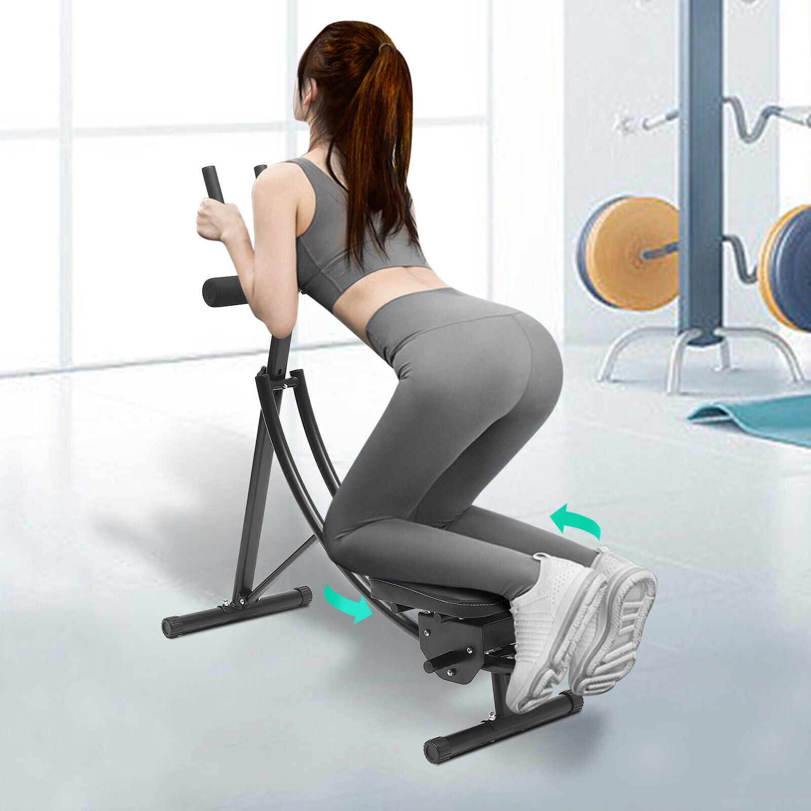 Ab Abdominal Exercise Machine Ab Machine Cruncher Trainer Body Shaper